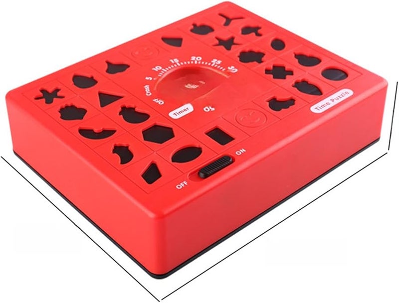 لعبة لغز الشكل بريدولو لغز الدماغ لعبة للأطفال مع مؤقت هدية عيد الميلاد - Image 4